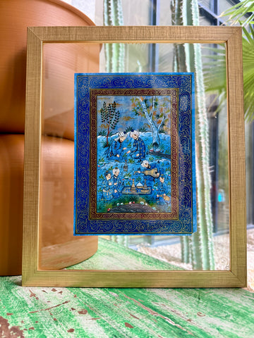 Dialog as Devotion: Nava'i and Kamal al-Dīn,- on a starry night