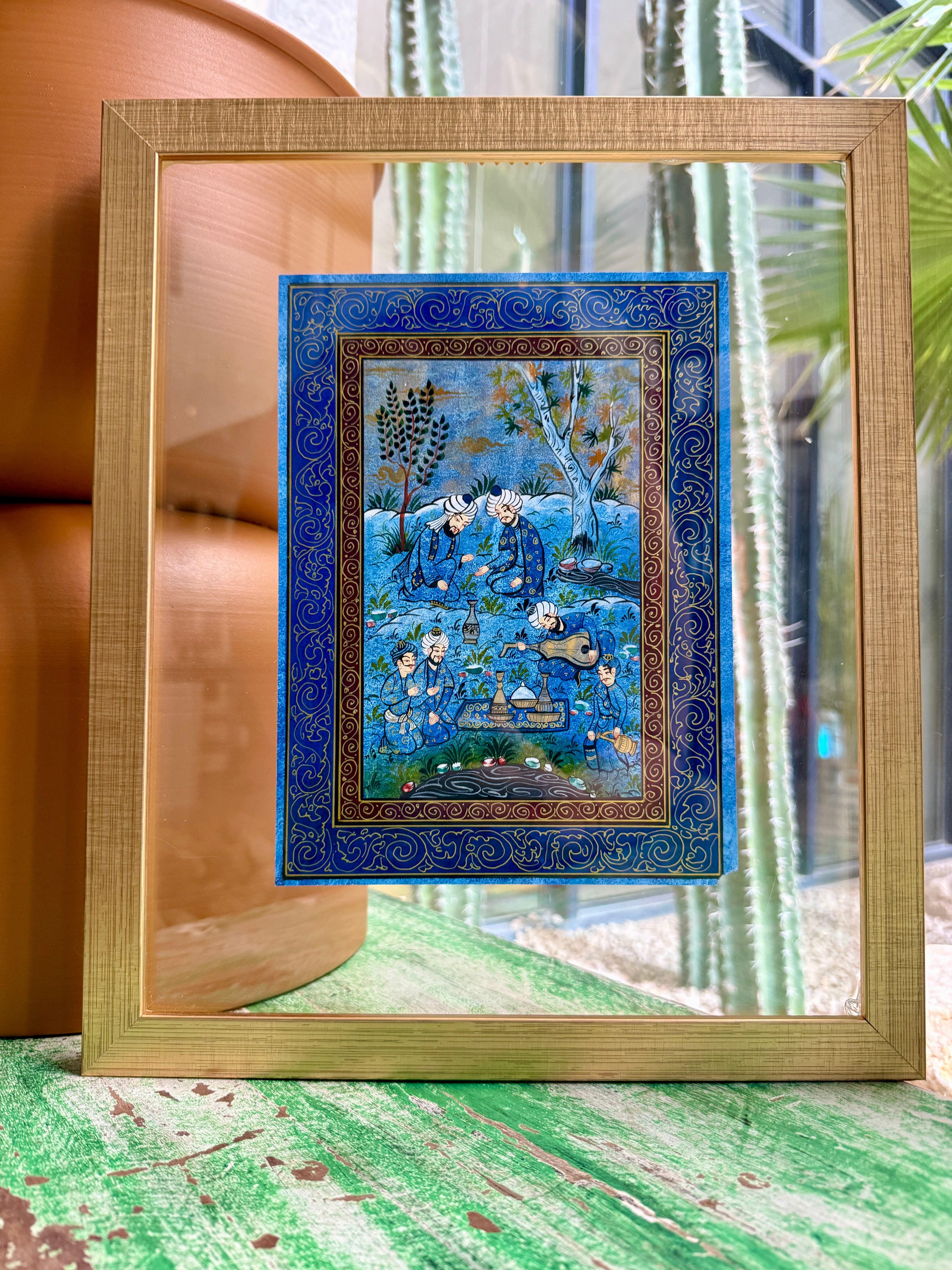Dialog as Devotion: Nava'i and Kamal al-Dīn,- on a starry night