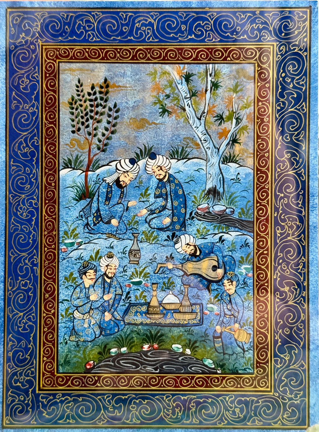 Dialog as Devotion: Nava'i and Kamal al-Dīn,- on a starry night