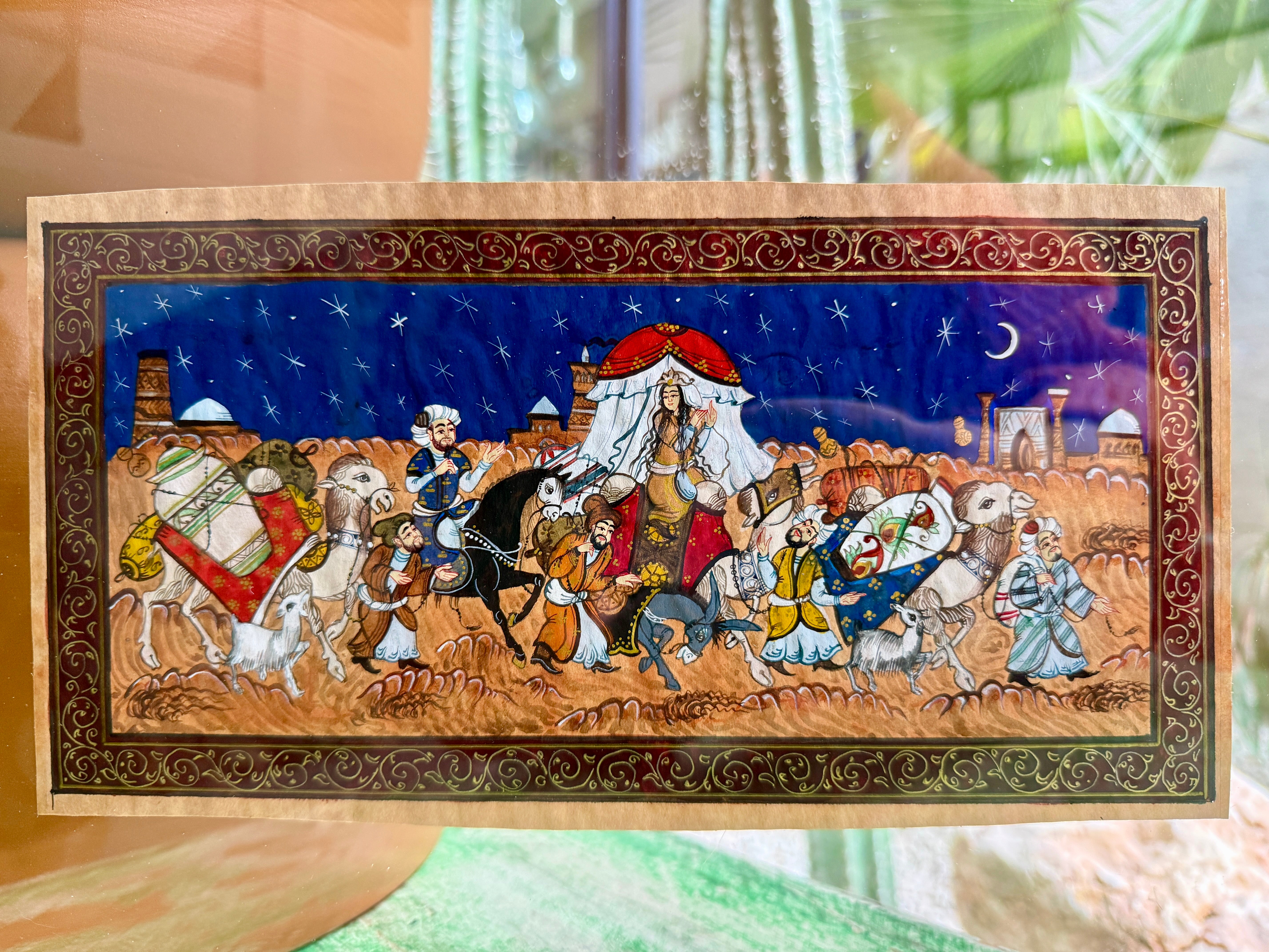 Scheherazade's Chouqduff under the Crescent