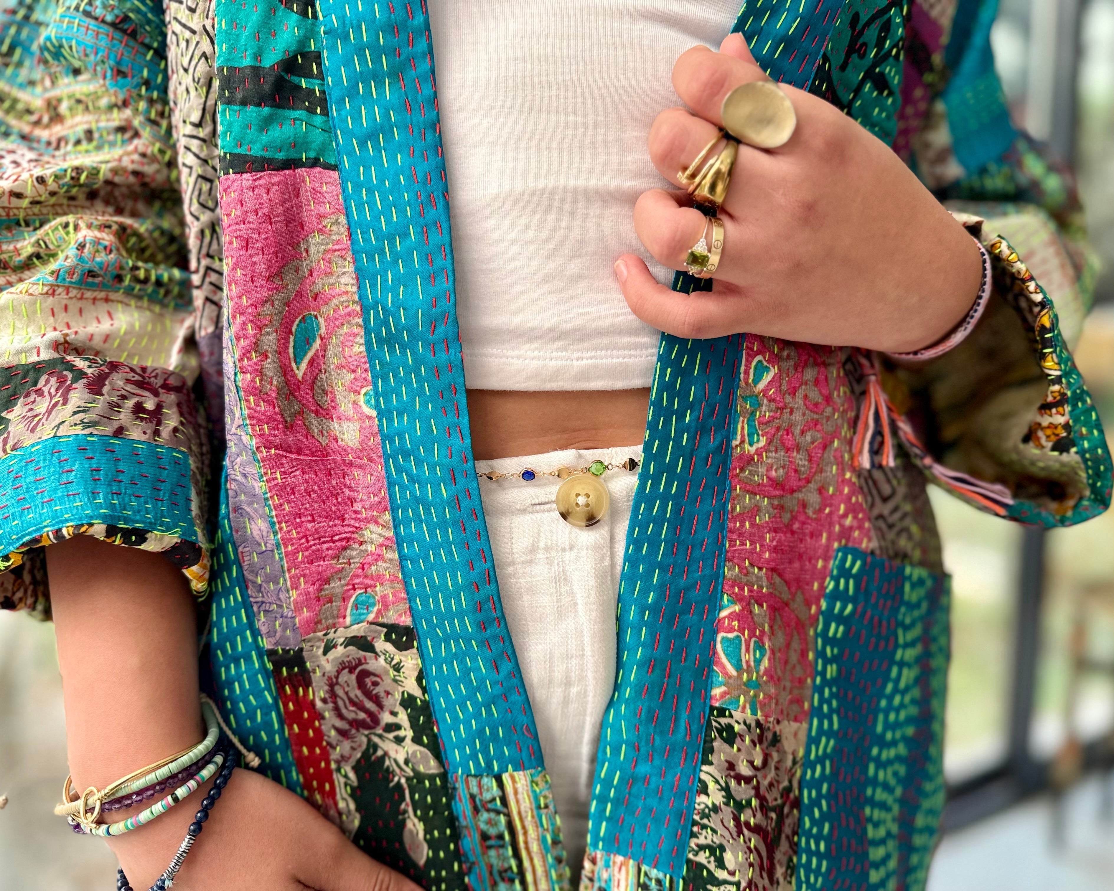 Peacock Courtyard | Teal Rose Abaya