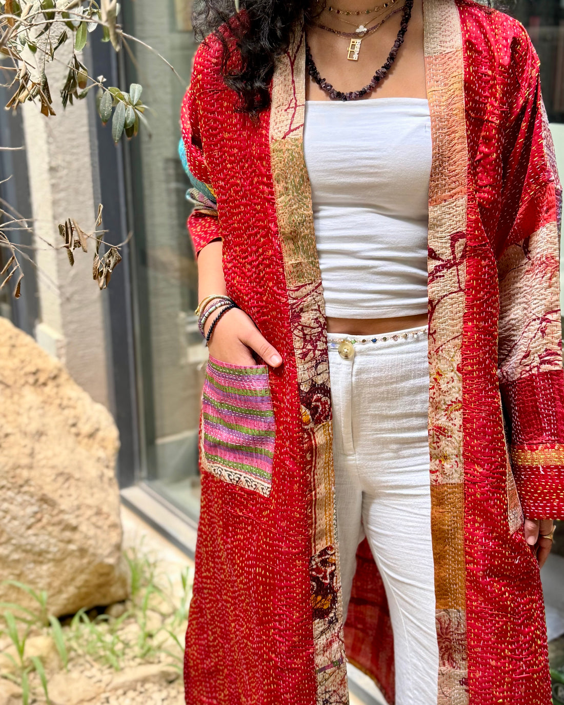 Spice Market Rhapsody | Crimson Glow Abaya