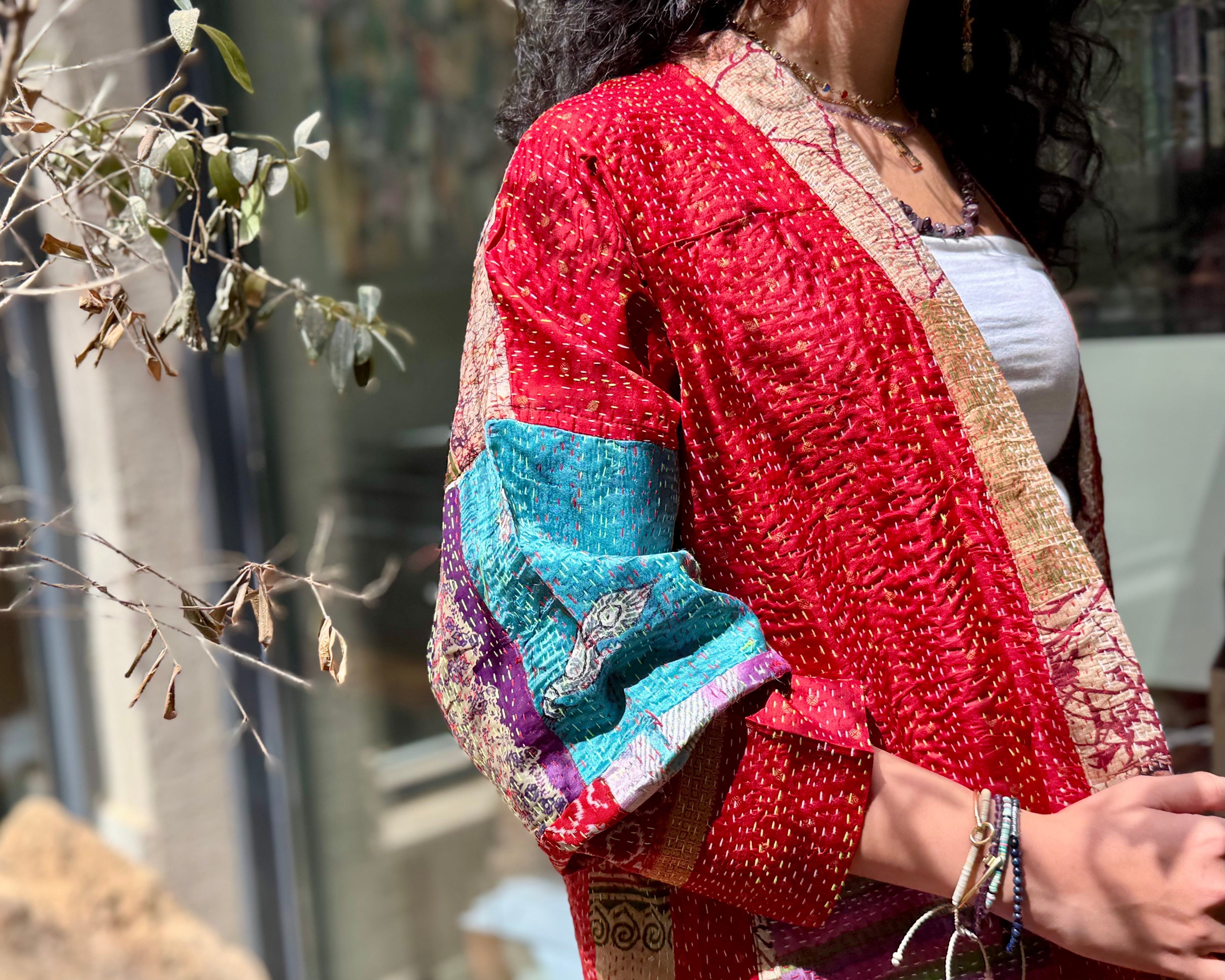 Spice Market Rhapsody | Crimson Glow Abaya
