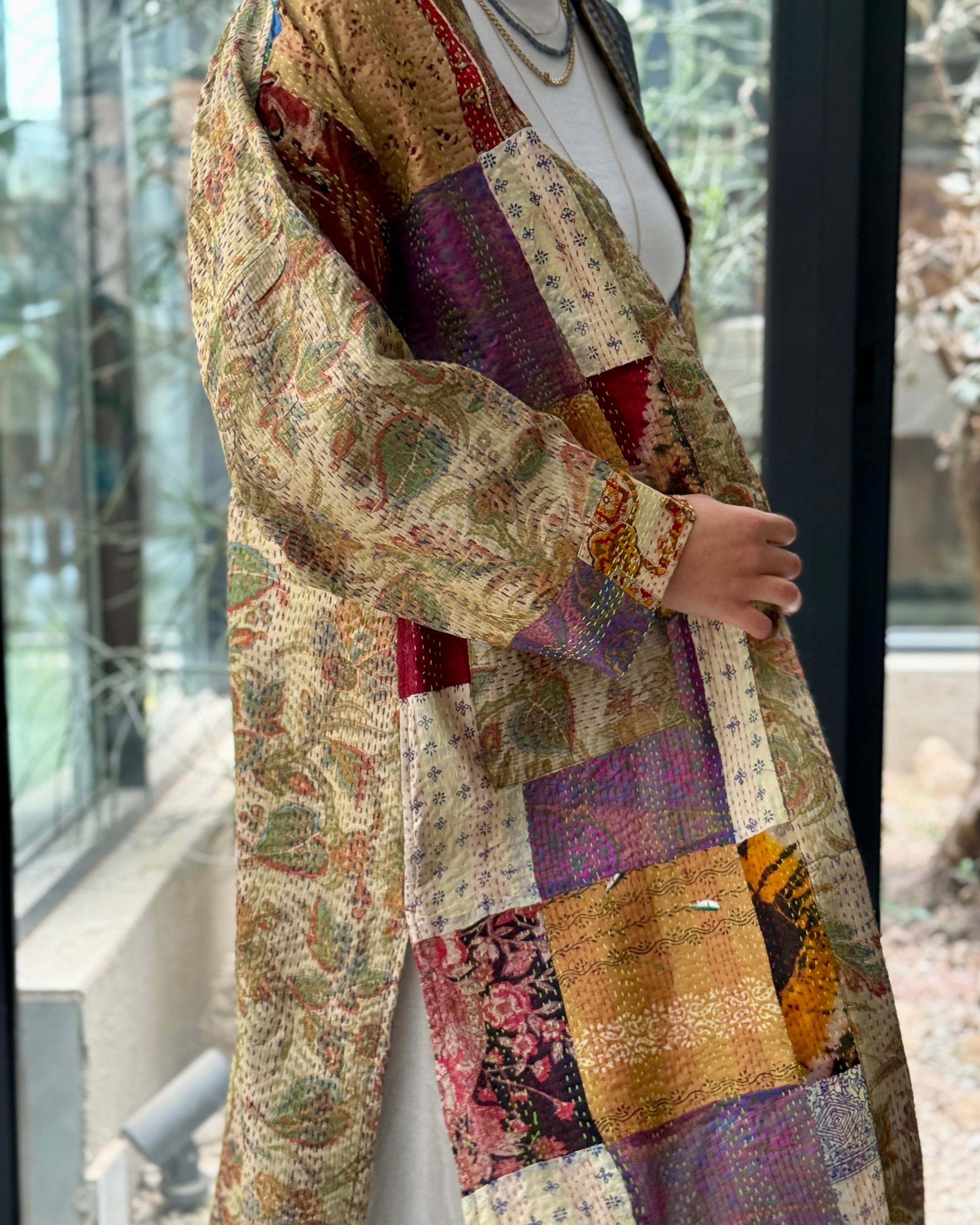 Spice Market Rhapsody | Burgundy Gold Abaya