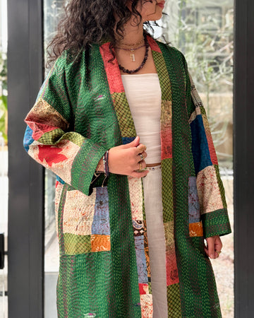 Peacock Courtyard | Emerald Sitara Abaya