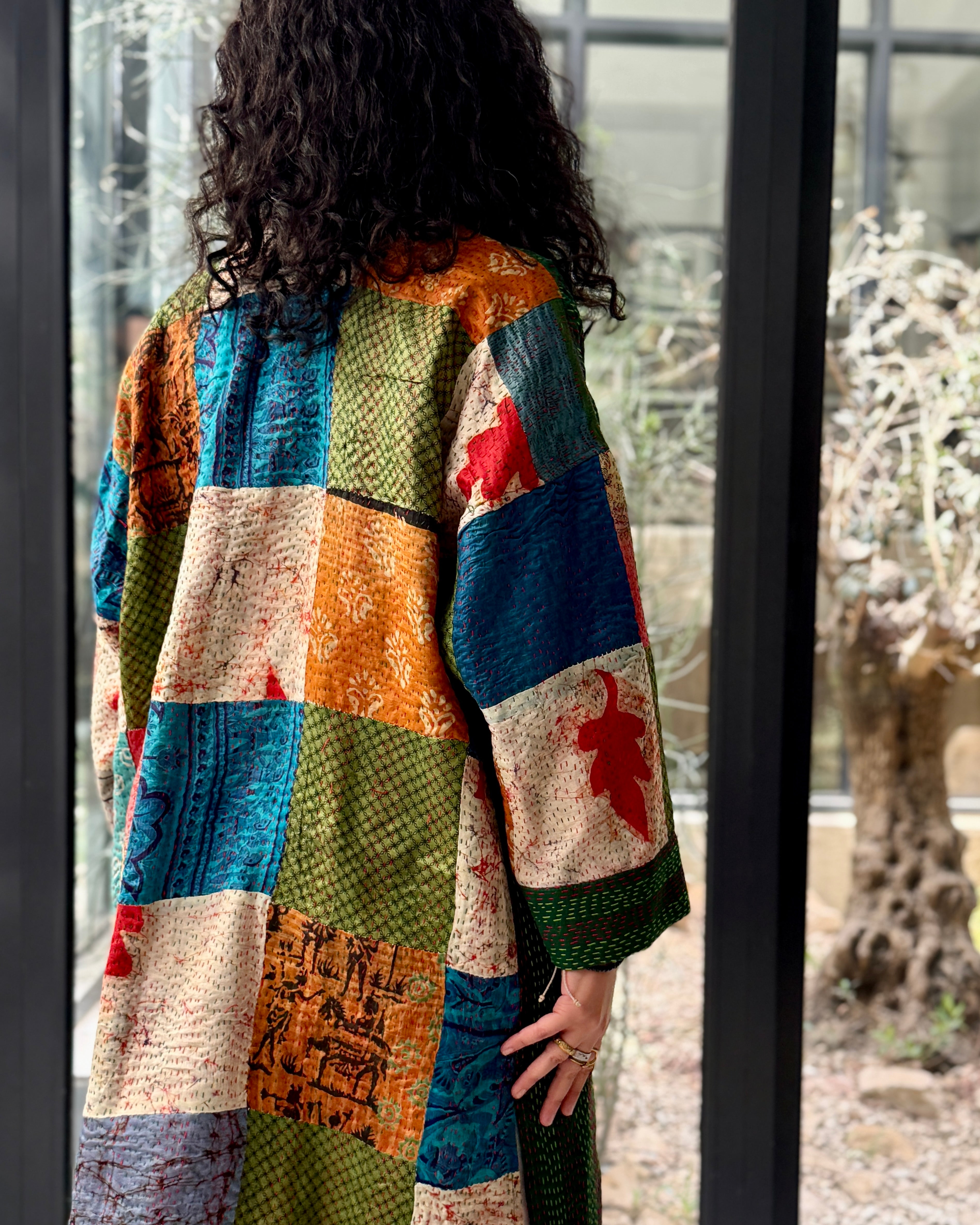 Peacock Courtyard | Emerald Sitara Abaya