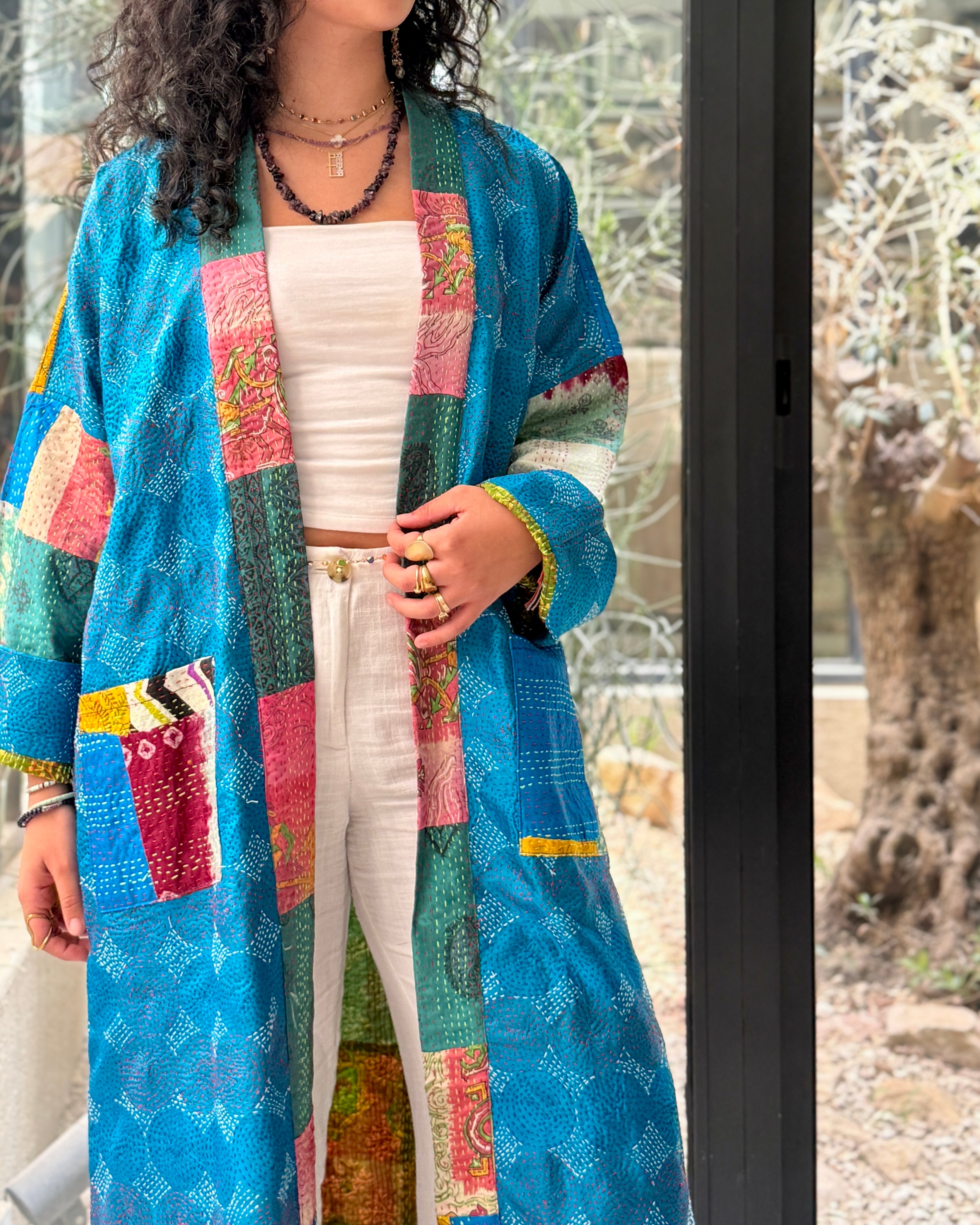 Peacock Courtyard | Neelam Abaya