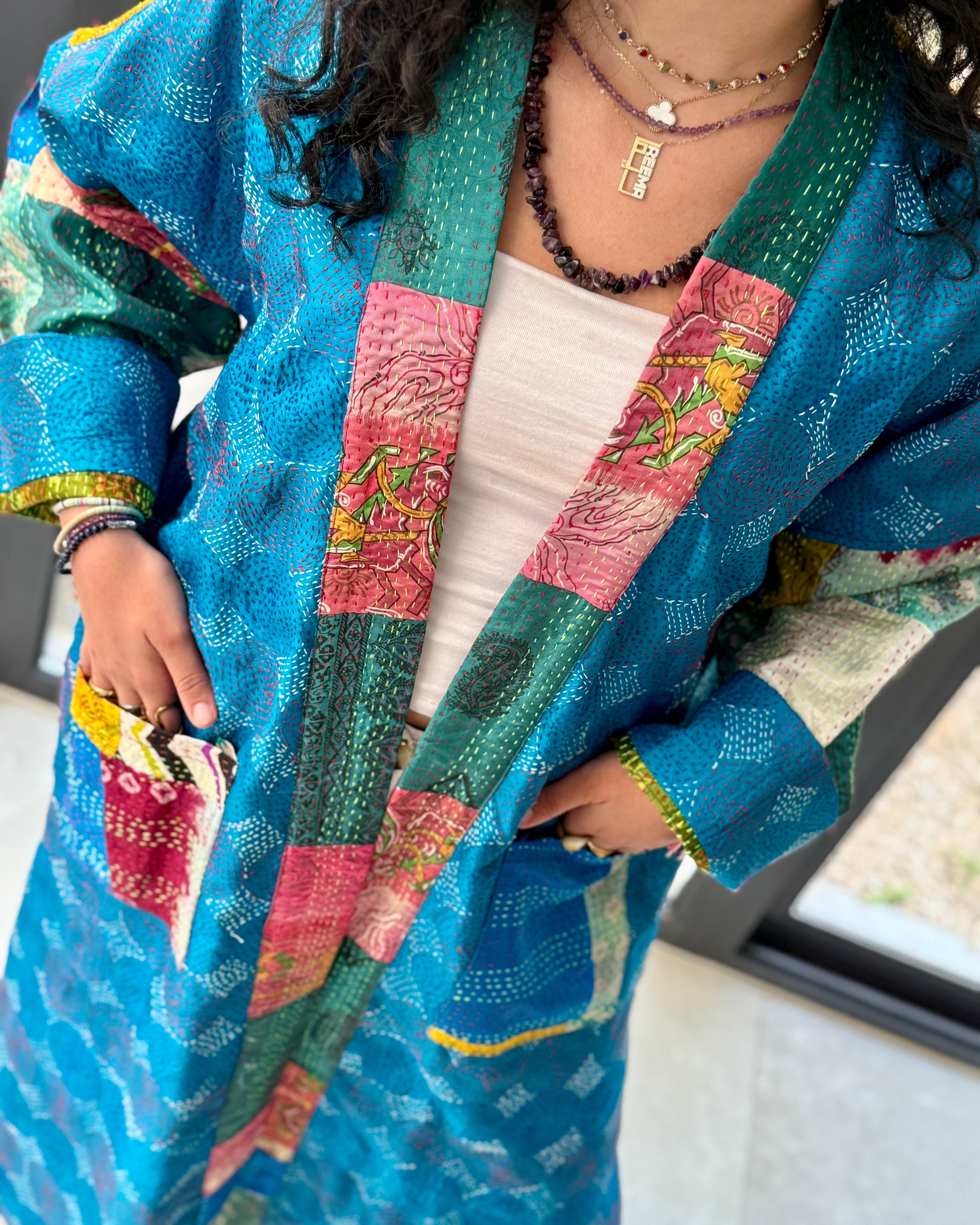 Peacock Courtyard | Neelam Abaya