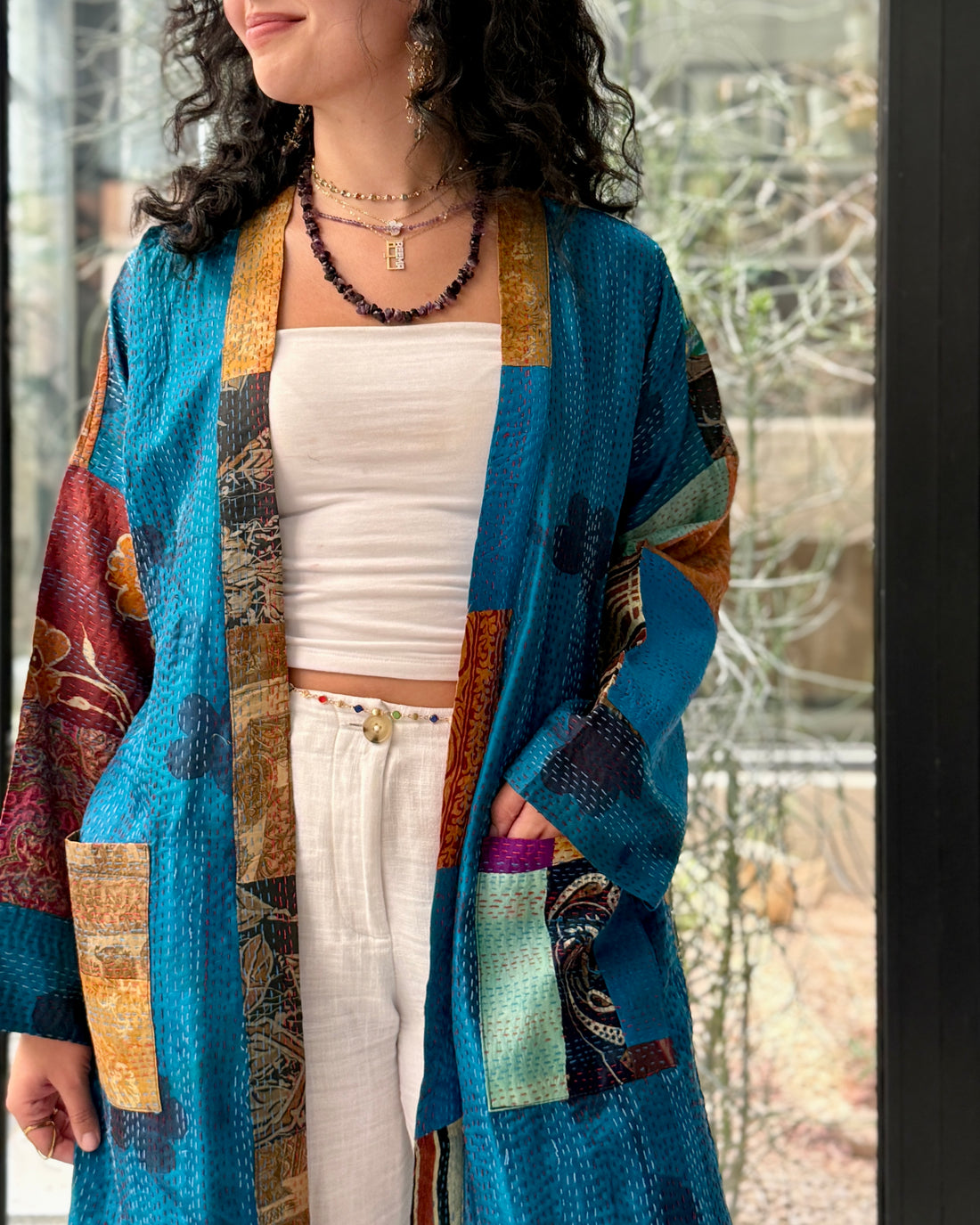 Peacock Courtyard | Bahaar Tale Abaya