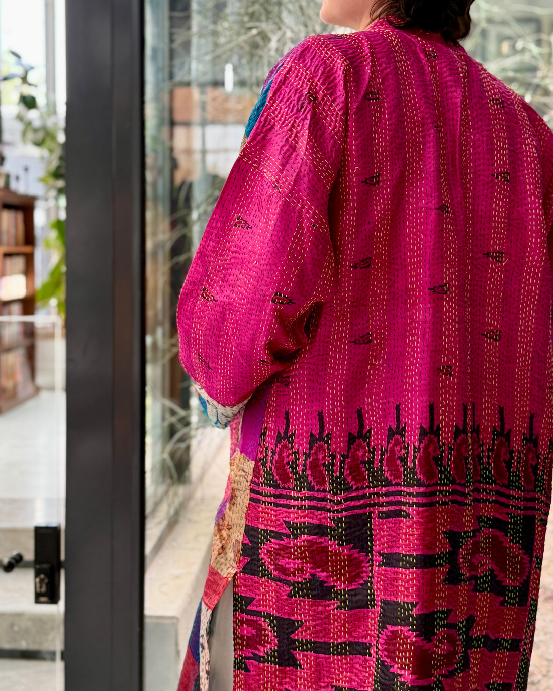 Bukhara Rose | Hibiscus Glow Abaya