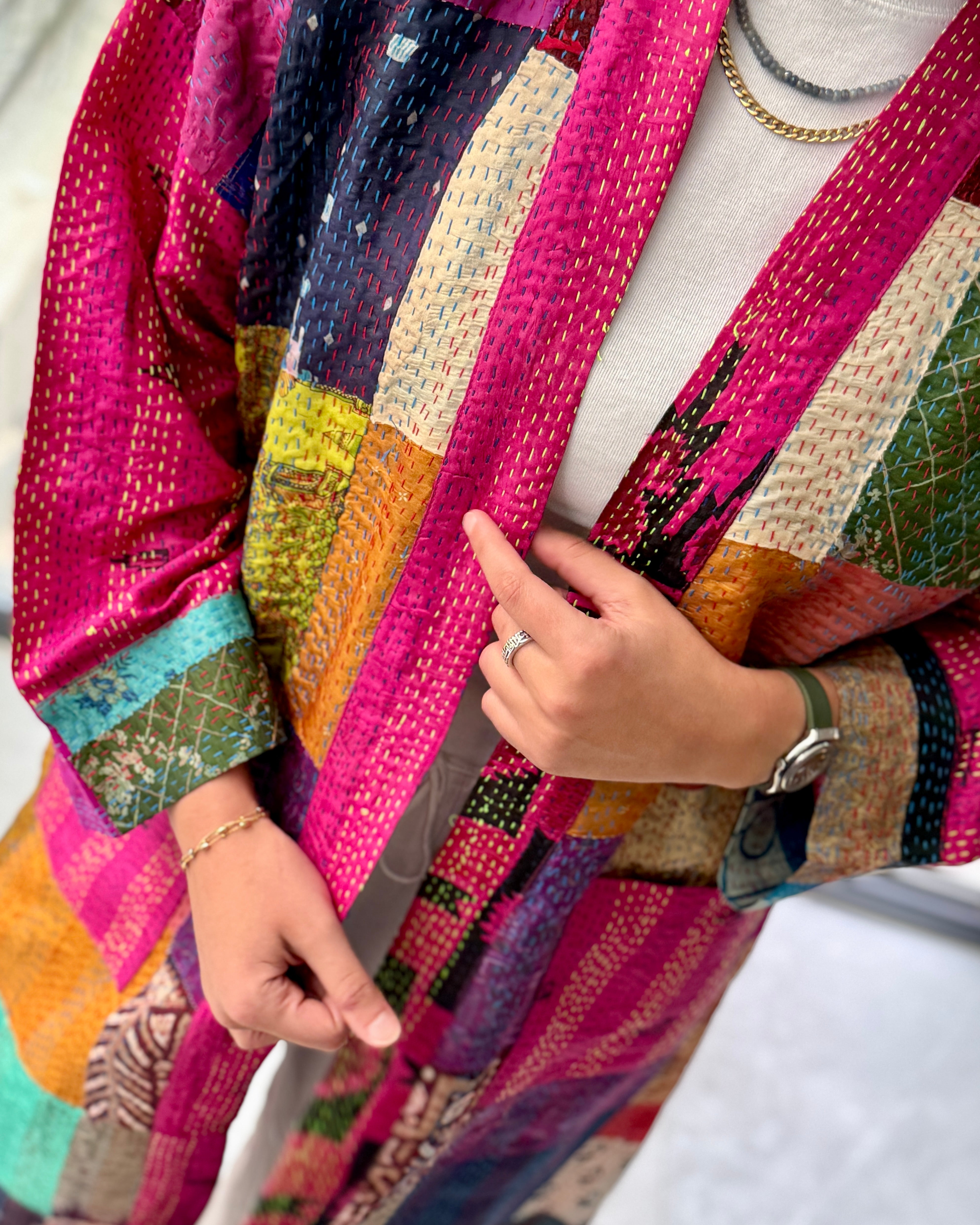 Bukhara Rose | Hibiscus Glow Abaya