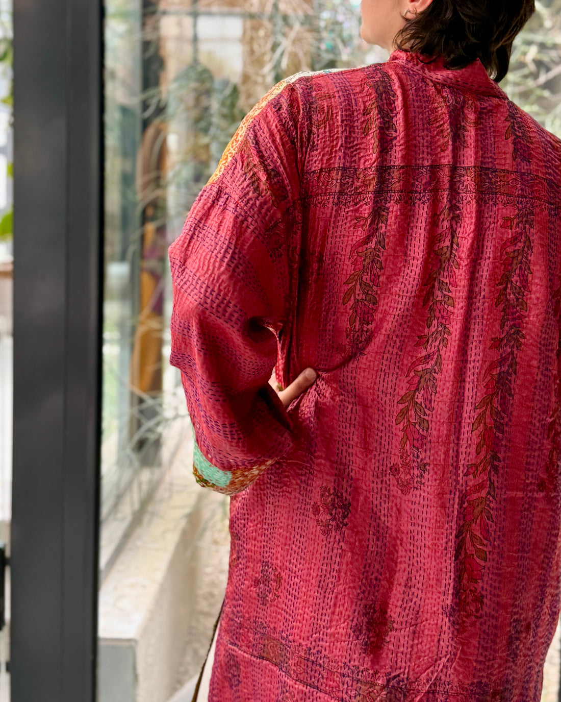 Spice Market Rhapsody | Checkered Maroon Rose