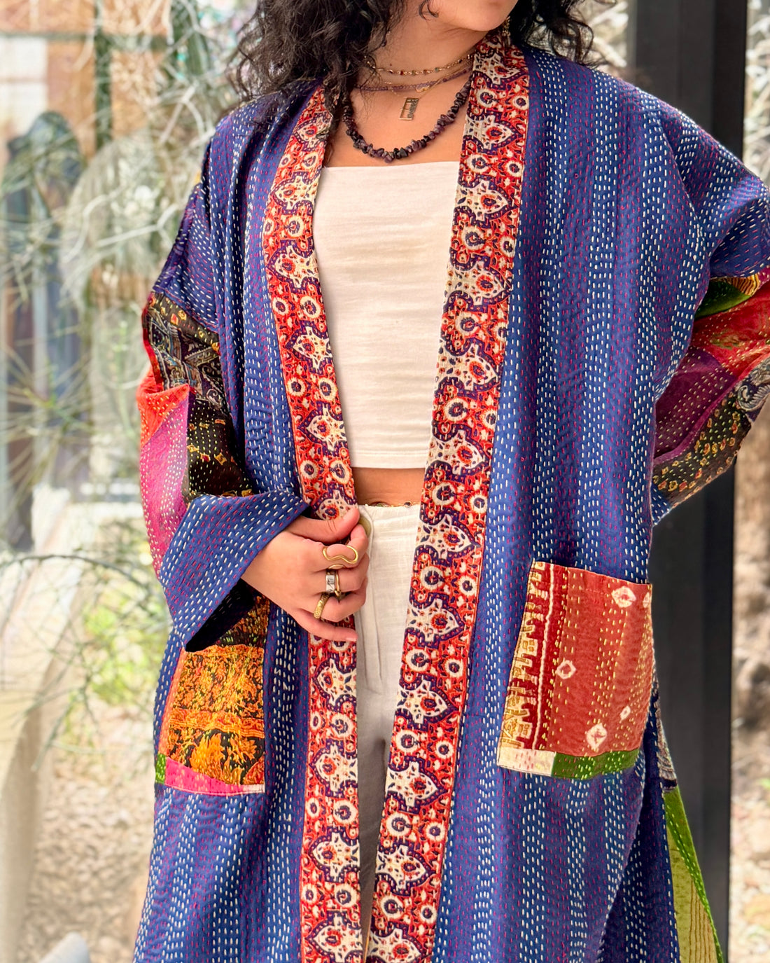 Indigo Dreams | Bright Leaf Abaya