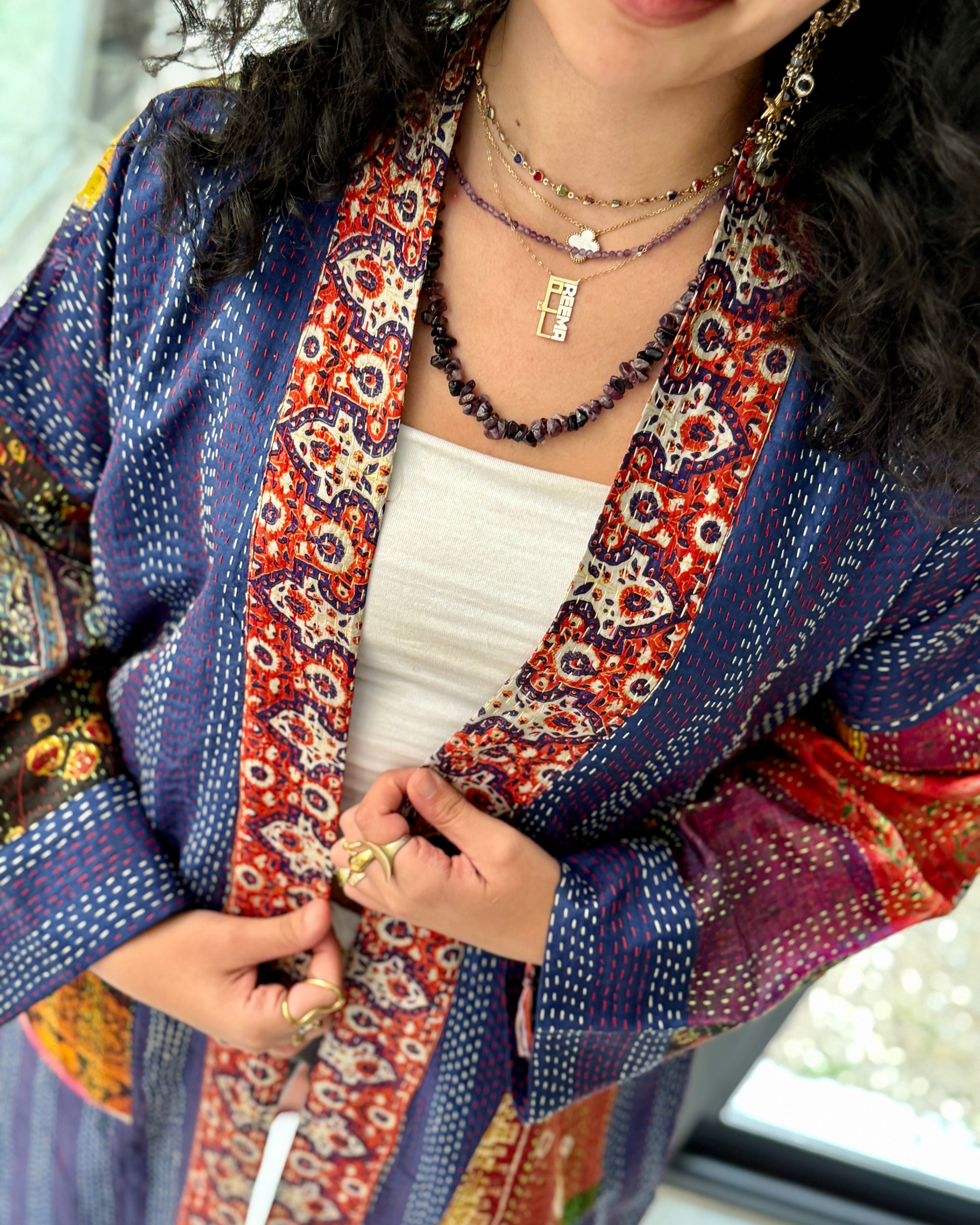 Indigo Dreams | Bright Leaf Abaya