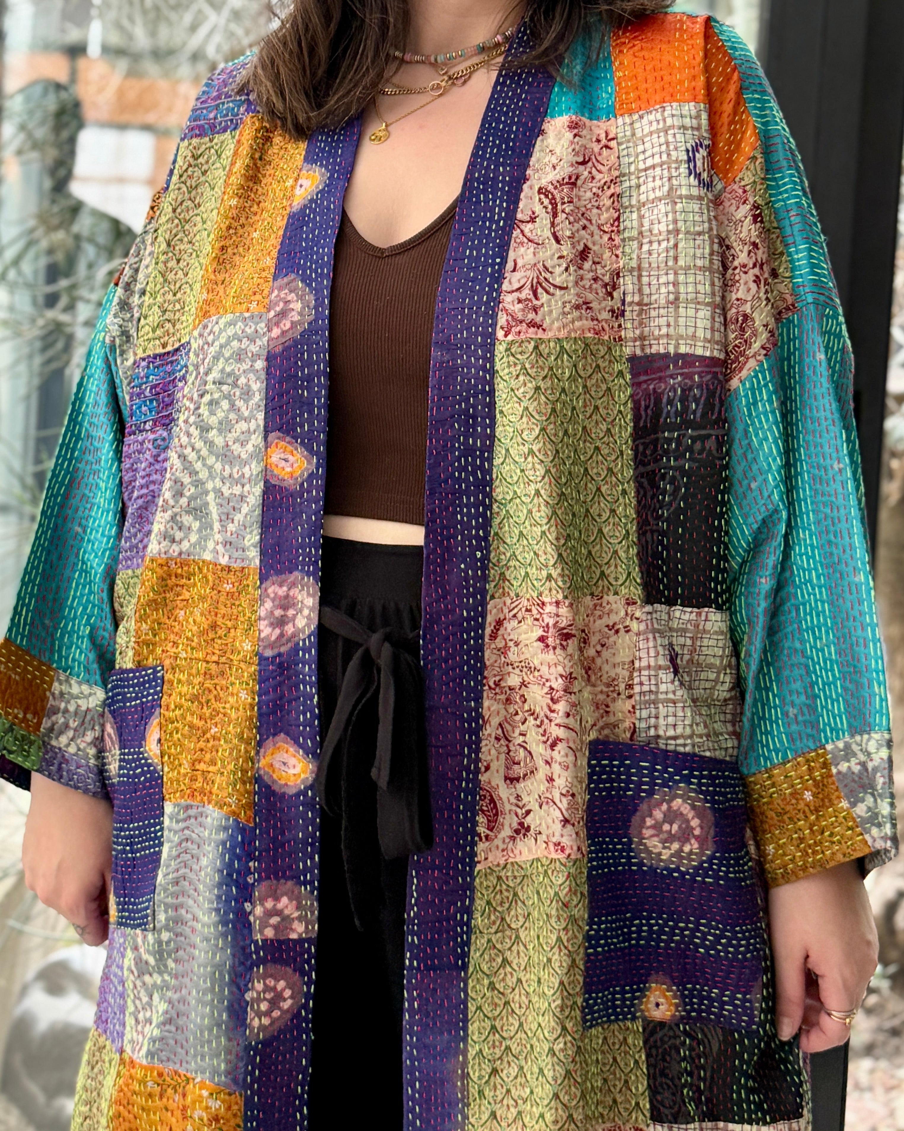 Indigo Dreams | Onyx Burst Abaya