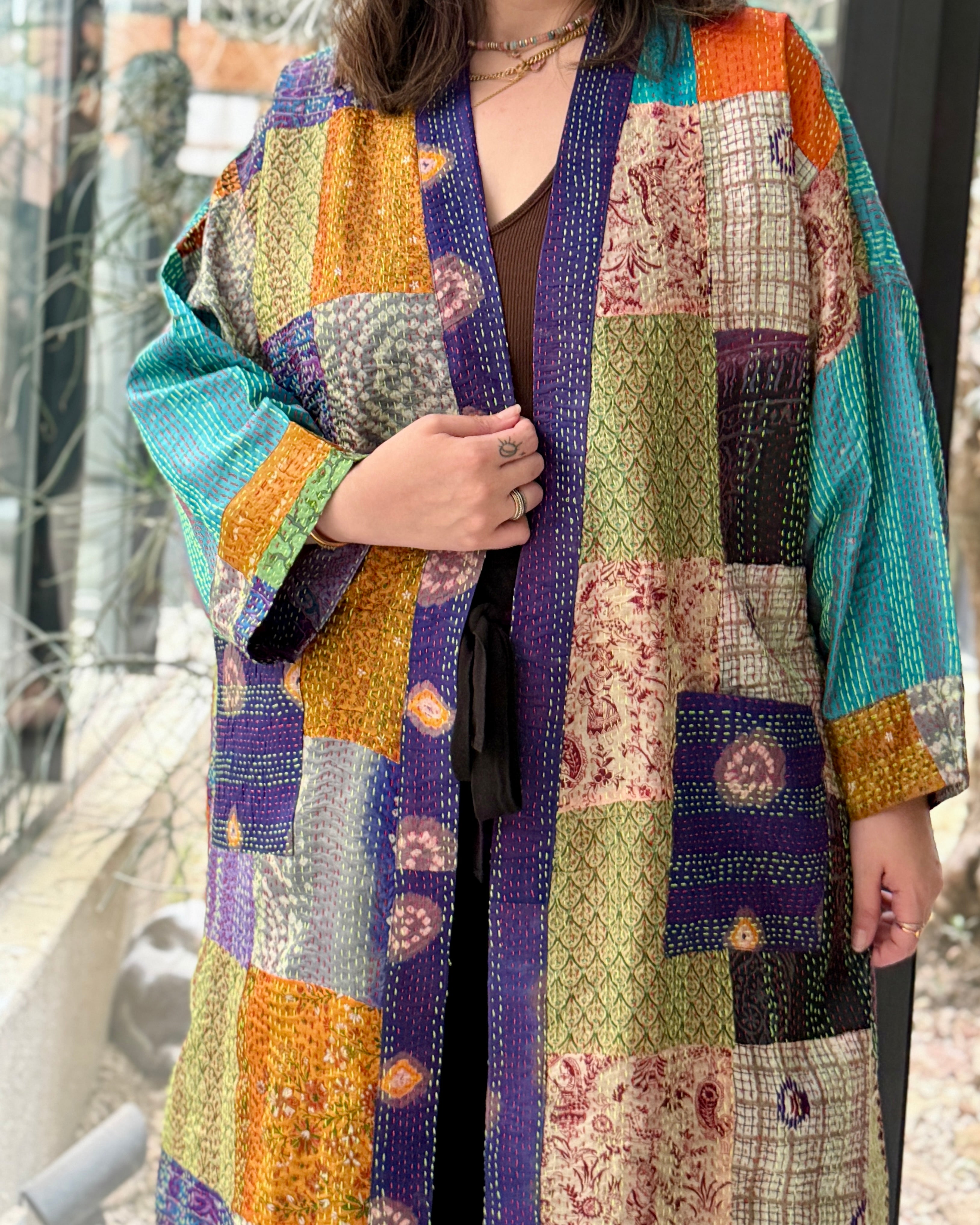 Indigo Dreams | Onyx Burst Abaya