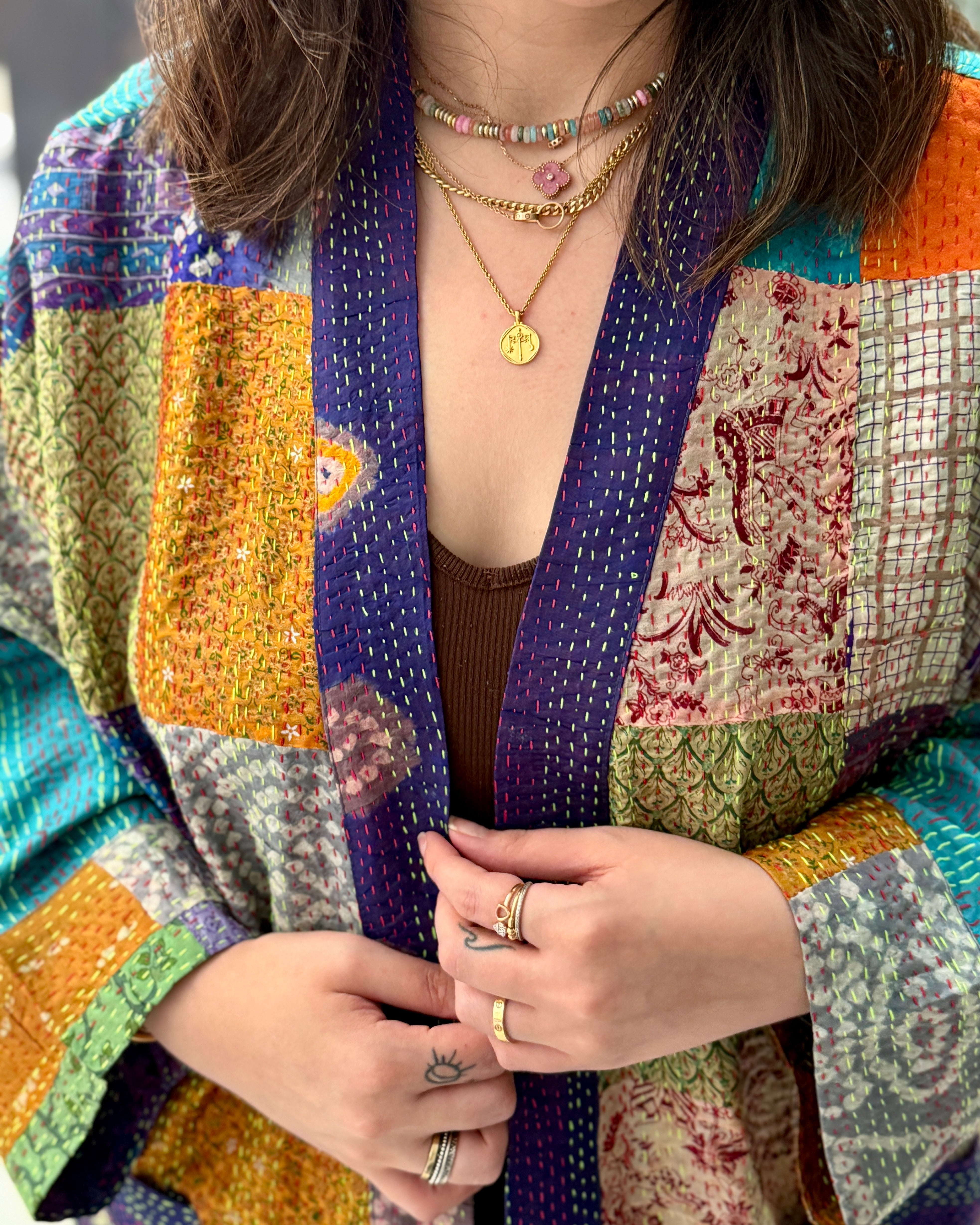 Indigo Dreams | Onyx Burst Abaya