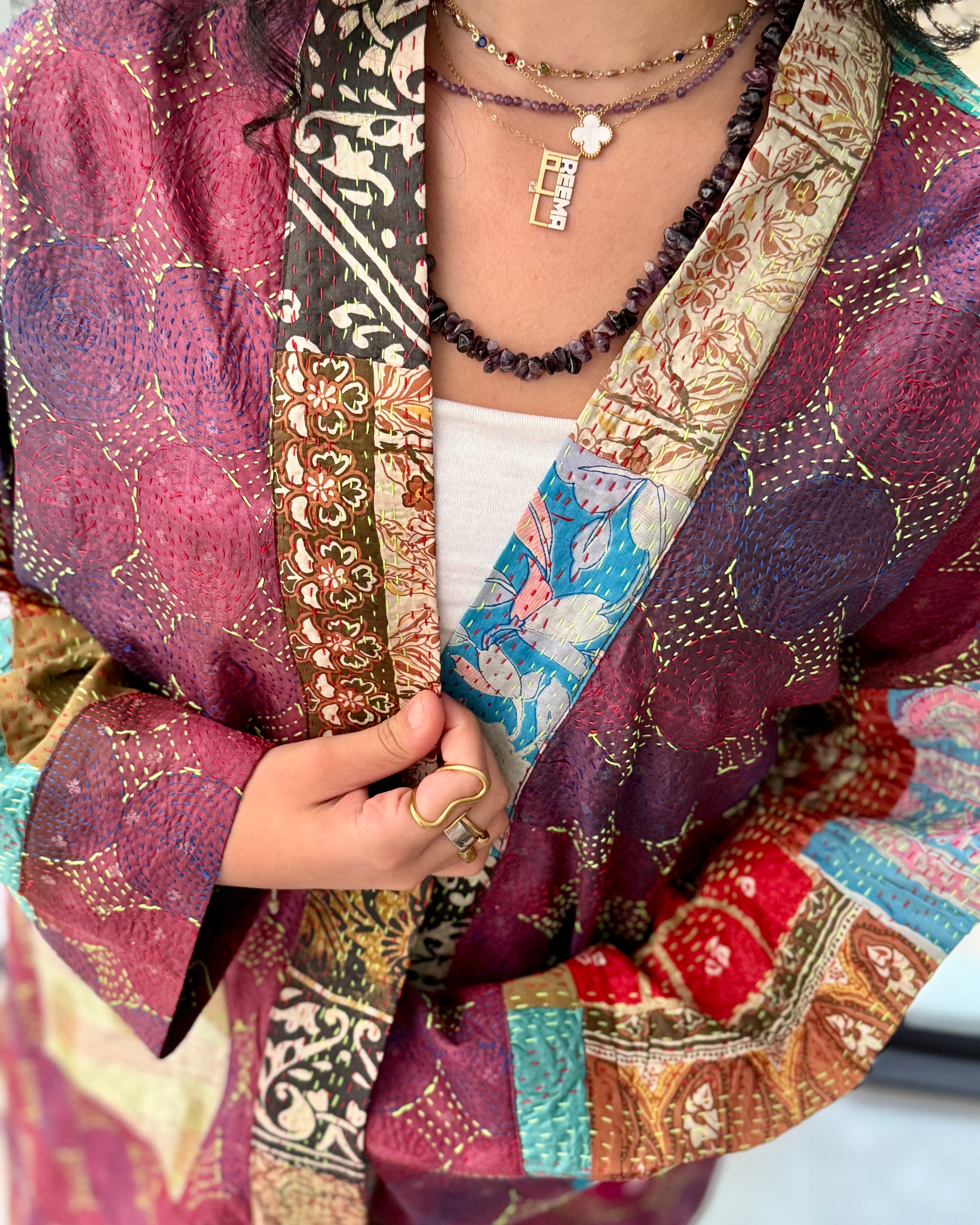 Indigo Dreams | Eternal Plum Abaya