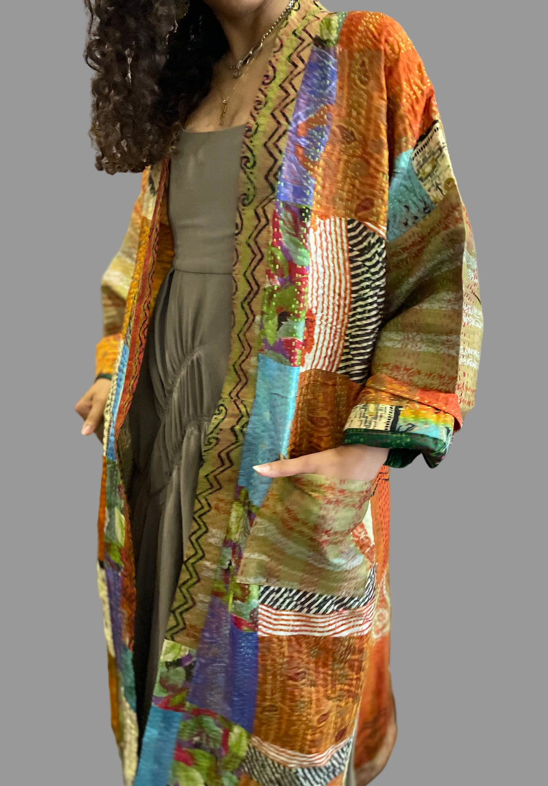 Spice Market Rhapsody | Russet Turquoise Abaya