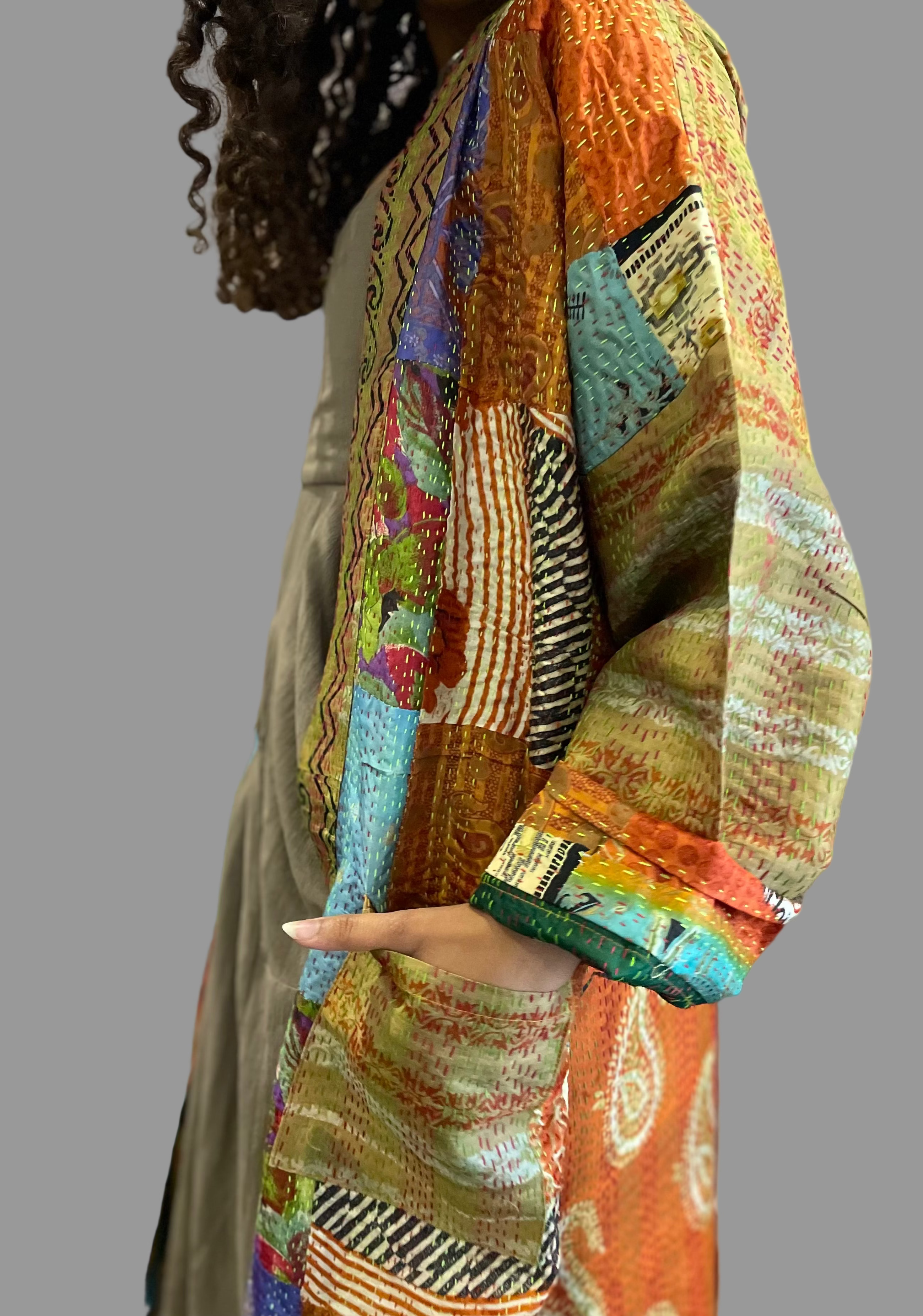 Spice Market Rhapsody | Russet Turquoise Abaya